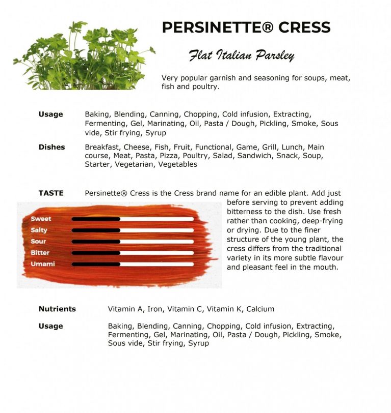 PERSINETTE® CRESS
